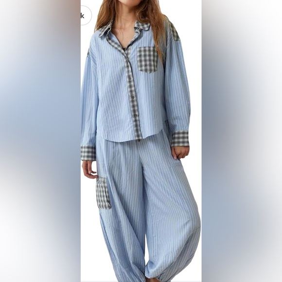 loose pajama set - Picture 1 of 10